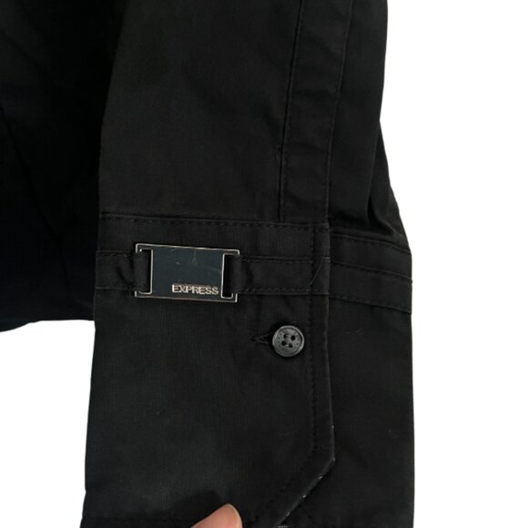 Express Essentials Women’s Button Down Shirt (multiple colors available) - Picture 2 of 3